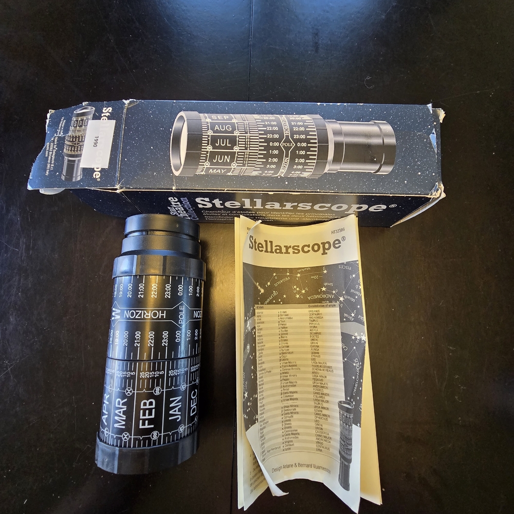 Navir Stellarscope Star Finder Astronomy Educational Toy 1990 HT32386